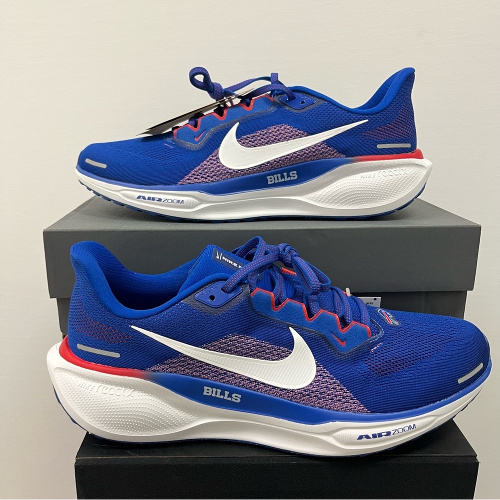 Nike Air Zoom Pegasus 41 NFL Buffalo Bills PE FZ5074-400 Men 12 New Without Box